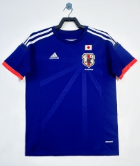 Retro Version 2014 Japan Home Blue Thailand Soccer Jersey AAA-811
