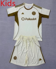 2025-2026 Inter Miami CF Light Yellow Training  Kids/Youth Soccer Training Uniform-AY