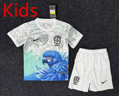 25-26 Special Edition Brazil SC Blue&White Kids/Youth Soccer Uniform-5526