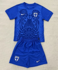 25-26 Finland Home Blue Soccer Uniform-AY