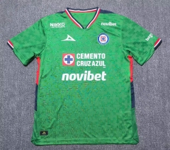 (S-3XL) 25-26 Cruz Azul Goalkeeper Green Thailand Soccer Jersey AAA-4442