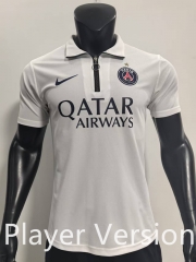 Player Version 25-26 Paris White Thailand Soccer Jersey AAA-SJ