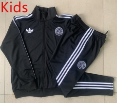 25-26 125th Anniversary Edition Germany Black Kids/Youth Soccer Jacket Uniform-815