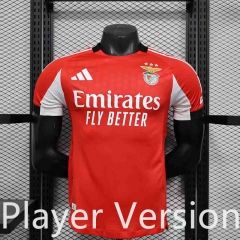 Player Version 25-26 Benfica Home Red Thailand Soccer Jersey AAA-888