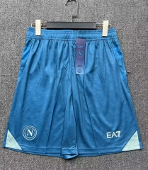 2024-2025 Napoli 4th Away Blue Thailand Soccer Shorts