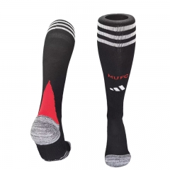 25-26 Manchester United Home Black Kids/Youth Soccer Socks