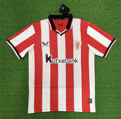 (S-4XL)25-26 Athletic Bilbao Home Red&White Thailand Soccer Jersey AAA-403