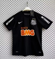 Retro Version 12-13 Santos FC BlackThailand Soccer Jersey AAA-3874