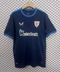 (S-4XL) 25-26 Athletic Bilbao Away Blue Thailand Soccer Jersey AAA-2044