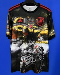 25-26 Japan Black Dragon Saiyan Thailand Soccer Jersey AAA-6486