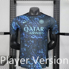 Player Version 25-26 Special Edition Inter Milan Blue&Black Thailand Soccer Jersey AAA-888