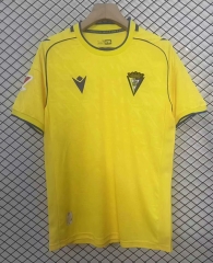 (S-4XL) 25-26 Cádiz CF Home Yellow Thailand Soccer Jersey AAA-2044