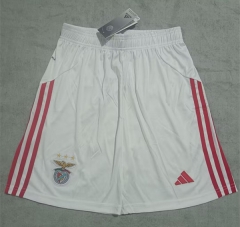25-26 Benfica Home White Thailand Soccer Shorts
