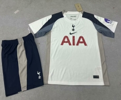 25-26 Tottenham Hotspur Home White Soccer Uniform-7209