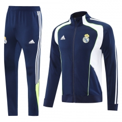 2025-2026 Real Madrid Royal Blue Thailand Soccer Jacket Uniform-LH