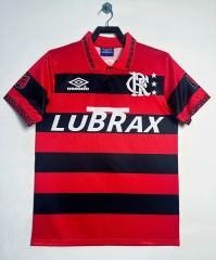 Retro Version 94-95 Flamengo Home Red&Black Thailand Soccer Jersey AAA-811