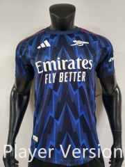 Player Version 25-26 Arsenal Blue&Black Thailand Soccer Jersey AAA-0871