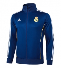 2025-2026 Retro Version Real Madrid Royal Blue Thailand Soccer Jacket -815