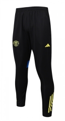 2025-2026  Manchester United Black Thailand Soccer Jacket  Long Pants-815