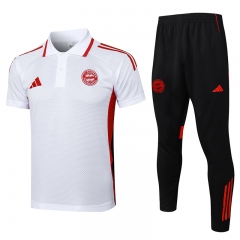 2025-2026 Bayern München White Thailand Polo Uniform-815