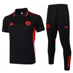 2025-2026 Bayern München Dark Black Thailand Polo Uniform-815