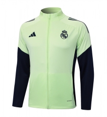 2025-2026  Real Madrid Light Green Thailand Soccer Jacket -815