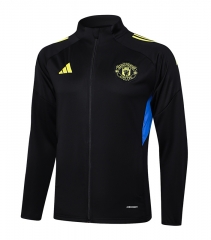 2025-2026  Manchester United Black Thailand Soccer Jacket -815