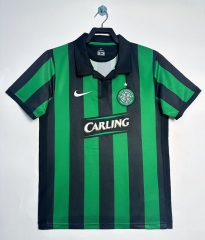 Retro  Version 06-07  Celtic Away Black&Green Thailand Soccer Jersey AAA-811