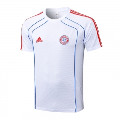 Retro Version 2025-26 Bayern München White Thailand Short-sleeved Soccer Tracksuit-815