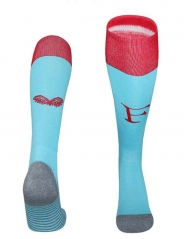 2025-2026 Feyenoord Rotterdam 2nd Away Blue Kids/Youth Soccer Socks