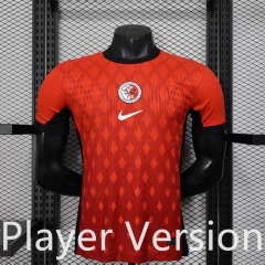 Player Version 25-26 Hong Kong Home Red Thailand Soccer jersey AAA-888