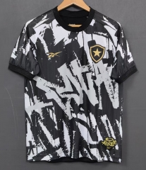 2025-2026 Botafogo de FR 3rd Away Black&White Thailand Soccer Jersey AAA-3079