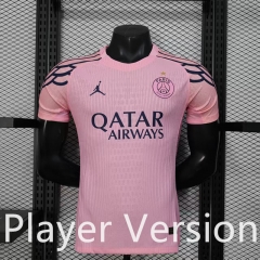 Player Version 25-26 Special Edition Paris Pink Thailand Soccer Jersey AAA-888