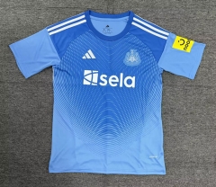 2025-2026 Newcastle United Goalkeeper Blue Thailand Soccer Jersey AAA-2353