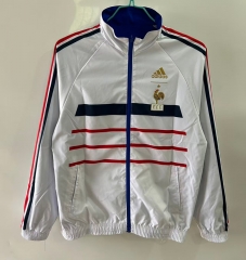 Retro version 1998 France Home&Away Double-sided Embroidered Thailand Trench Coat-0255