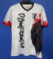 25-26 Japan Black Wolf White Thailand Soccer Jersey AAA-6486