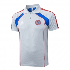 2025-2026 Bayern München Grey Thailand Polo-815