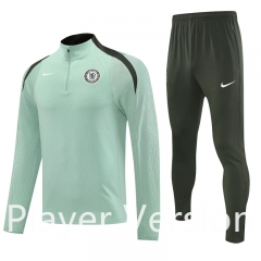 Player Version 25-26 Chelsea Light Green Thailand Soccer Tracksuit-4627