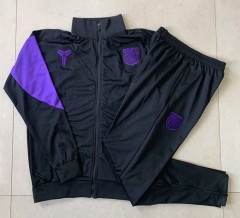 2025-26 Barcelona Black Thailand Soccer Jacket Uniform-4627