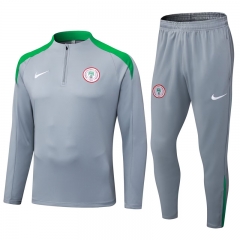 2025-2026 Nigeria Light Grey Thailand Tracksuit -411