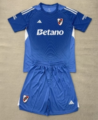 25-26 River Plate Goalkeeper Blue Soccer Uniform-AY