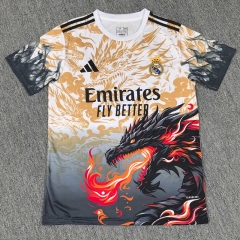 25-26 Special Edition Real Madrid Black&Yellow Thailand Soccer Jersey-4927