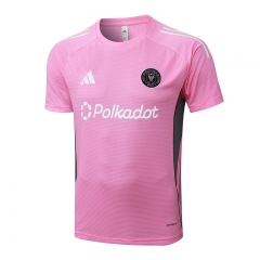 2025-2026 Inter Miami Pink Thailand Short-sleeved Soccer Tracksuit-815