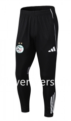 Player Version 2025-26 Algeria Black Thailand Soccer Long Pants-9926