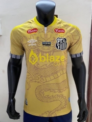2025-2026 Special Edition Santos FC Gold Thailand Soccer Jersey AAA-0594