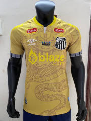 2025-2026 Special Edition Santos FC Gold Thailand Soccer Jersey AAA-0594