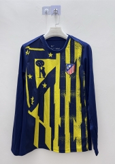 (S-3XL) 25-26 Atletico Madrid Yellow&Blue LS Thailand Soccer Jersey AAA-9268