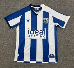 (S-4XL) 25-26 West Bromwich Albion Home Blue&White Thailand Soccer Jersey AAA-512