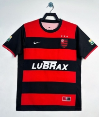 Retro Version 00-01 Flamengo Home Red&Black Thailand Soccer Jersey AAA-811