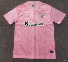 25-26 Athletic Bilbao Goalkeeper Pink Thailand Soccer Jersey AAA-5378